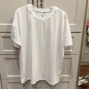 TNUCK White  Performance Jersey Ryan Boyfriend Tee